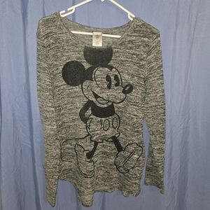 Disney Gray Knit Apparel
